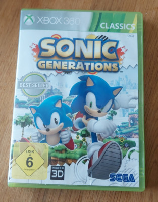 Sonic Generations (Microsoft Xbox 360, 2014)