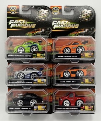 Jada Small Blocks Fast & Furious 25th Anniversary 1:43 Scale