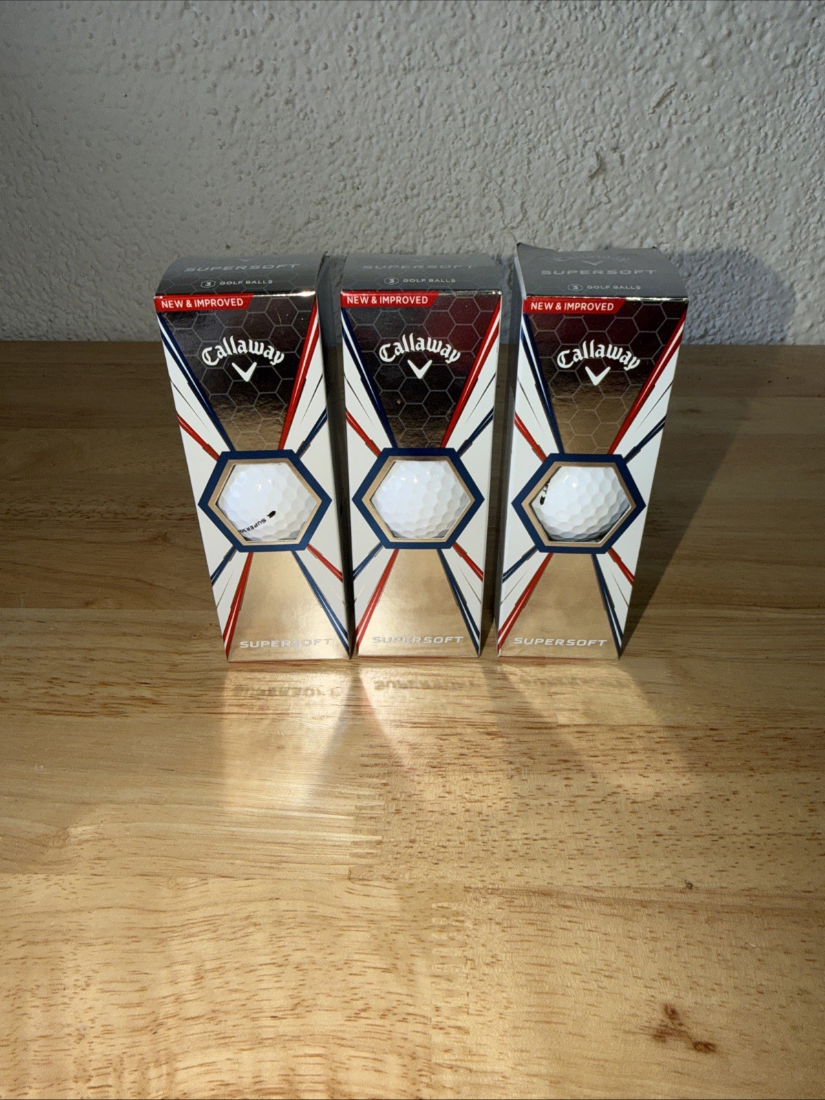 S, Hex Aerodynamics, Lot 3 Packs, 9 Balls