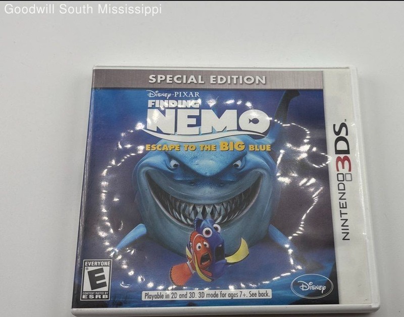 Nintendo 3ds Finding Nemo: Escape To The Big Blue Special Edition Video Game