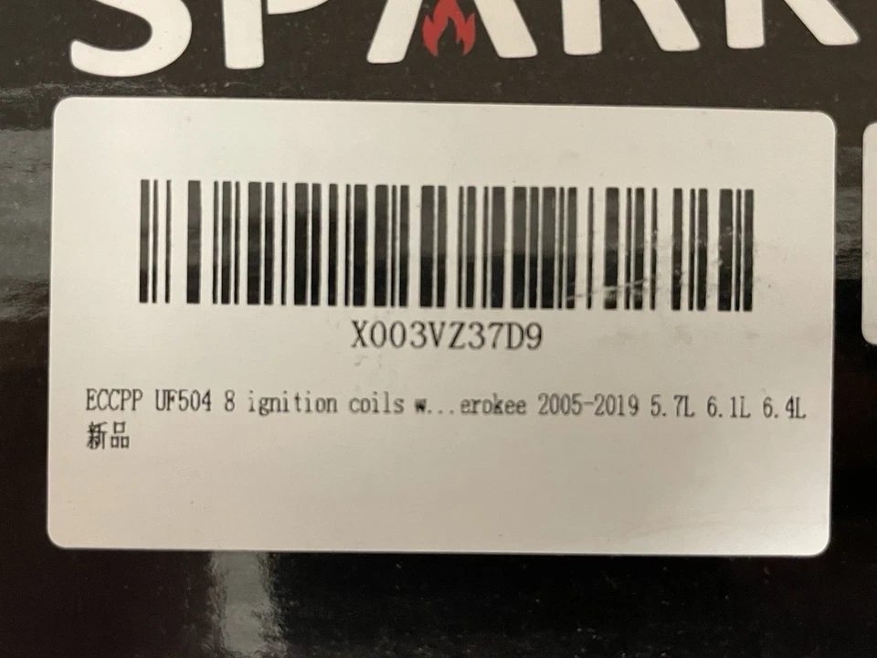 UF504 8X Ignition Coils & Spark Plugs For Ram 1500 2500 3500 V8 5.7L 2011-2019 - Image 4 of 4