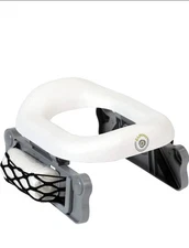 EL Potty Nurse – A luxury matte white travel potty with discreet pockets. 