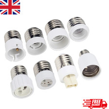 E27 to B22 Bulb Light Lamp Holder Base Sockets Screw Bayonet Adapter Converter