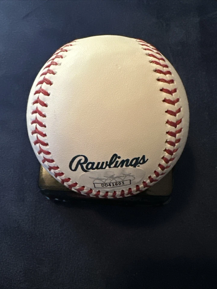 BLAKE SNELL AUTOGRAPHED SIGNED 2018 CY YOUNG YEAR BASEBALL RAYS DODGERS JSA COA - Image 3 of 4