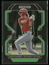 2022 Panini Prizm Draft Picks #PDP171 Nathaniel Ochoa Leyva Black