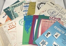 Vintage Piano Solo Sheet Music Lot of 20 Songs 1940s 1950s 1960 VARIETY Ephemera