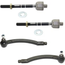 Tie Rod End Set For 2004-2006 Mini Cooper Front Left and Right Inner And Outer
