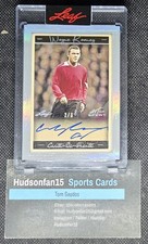 Wayne Rooney 2023 Leaf Art Of Sport Caste De Visite #CDV-WR1 Auto 2/3 Autograph