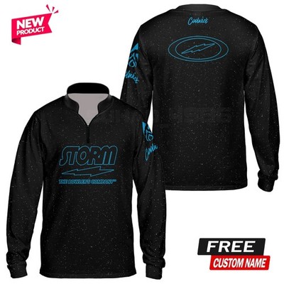 Custom Name Storm Next Factor Bowling Jersey Shirts All Size S-5XL