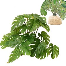 Reptile Plants for Terrarium Decor,Amphibian Habitat Decor,Artificial Plants