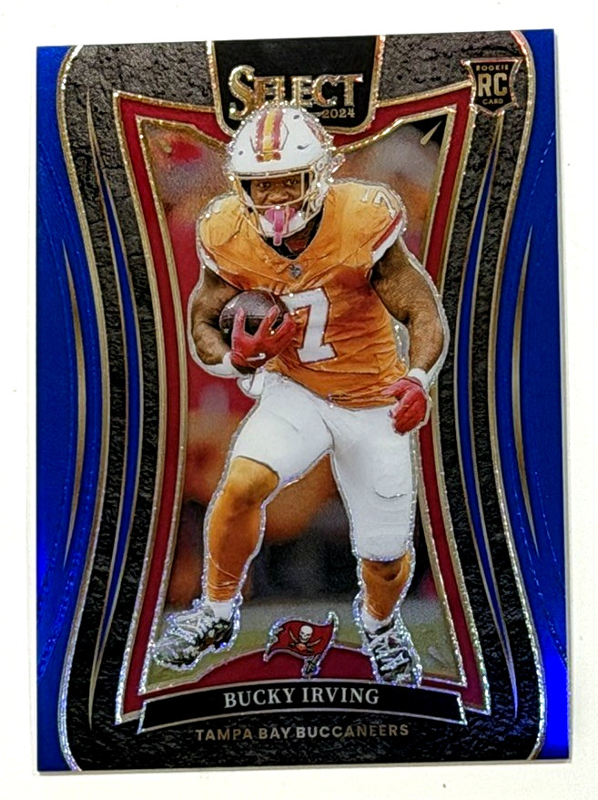 2024 PANINI SELECT BUCKY IRVING ROOKIE CARD RC SUITE LEVEL BLUE PRIZM/99