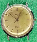 C1795 mens 1960s Timex 21J Manual Wind Movement Vintage Watch Parts lot