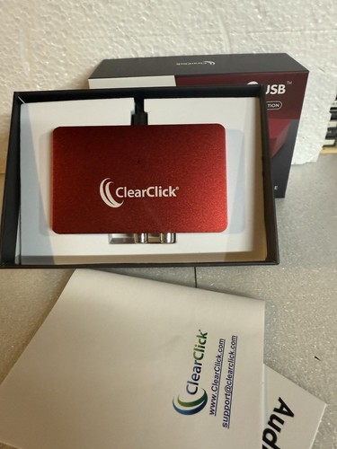 ClearClick Audio to USB 2.0 (Second Generation) Audio Capture Device Card Cable - Afbeelding 5 van 5