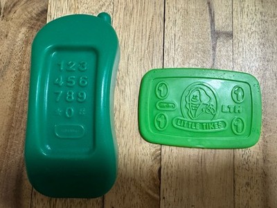 LITTLE TIKES DISCOVER SOUNDS KITCHEN - GREEN PHONE + Play Money - Replacement