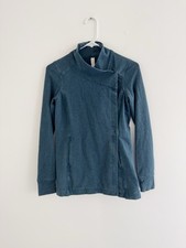 Lululemon Coast Wrap ll Blue Cardigan Sweater 2