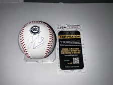 Moises Ballesteros Signed Official Chicago Cubs City Connect Baseball Star JSA