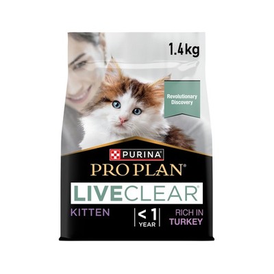 Purina Pro Plan LiveClear Kitten Food 1 year - 1,4 kg