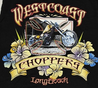 West Coast Choppers CFL Jesse Who Tank Top Long Beach Rare Vintage