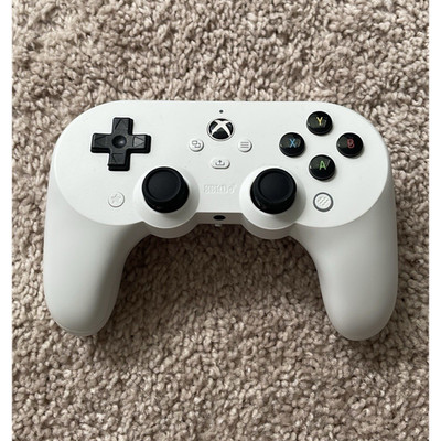 8Bitdo Wireless Controller White/Black Ergonomic USB-C for Xbox/PC Console