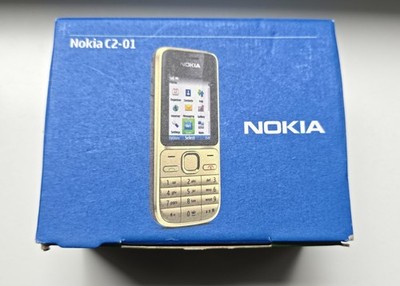 Nokia C2-01 Handy Silber Noch Nie In Gebrauch Gewesen Ohne Simlock