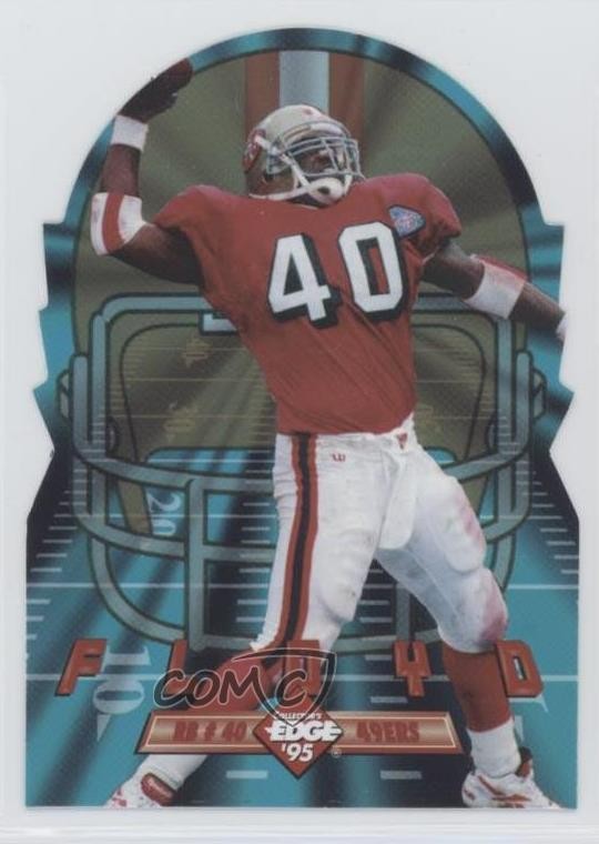 1995 Collector's Edge Instant Replay EdgeTech Die-Cuts William Floyd #6 1p1
