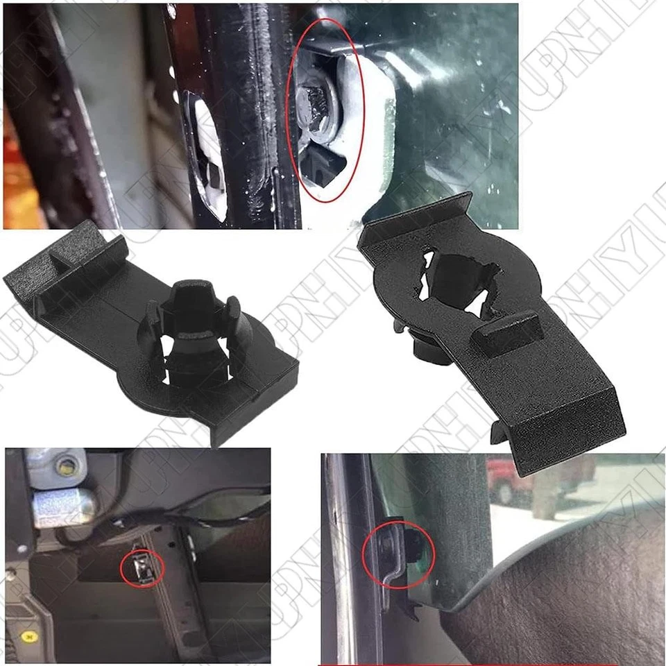 For BMW X5 E53 1999- 2007 Window Regulator Repair Clip Glass Mounting Clip 1 Set - Image 3 of 4