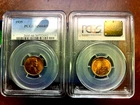 MS66RB PCGS Graded 1935 Lincoln Wheat Penny