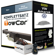 Für VW Amarok Typ T1A,T1B Anhängerkupplung starr +eSatz 7pol uni 09.2022-jetzt