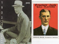 Connie Mack Lot of 2 1994 Ken Burns /Dover Reprint 1915 Crackerjack