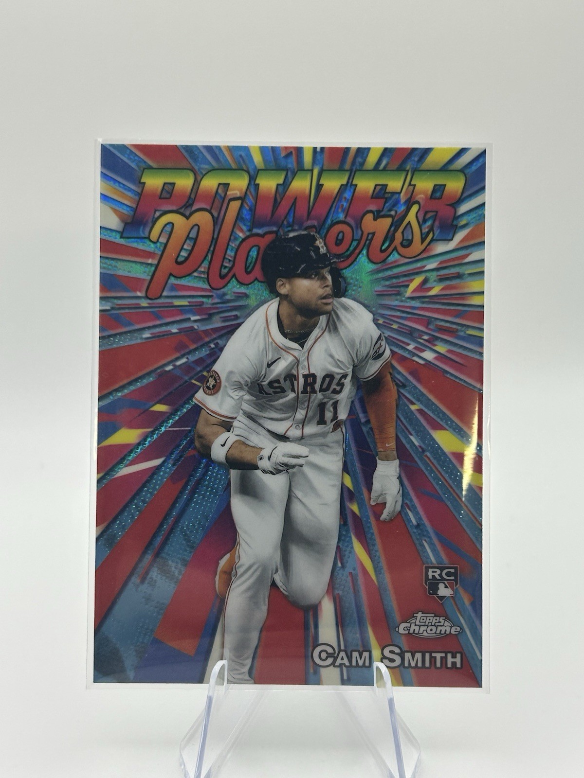 Cam Smith 2025 Topps Chrome Update Power Players Rookie RC #PP-28 Astros