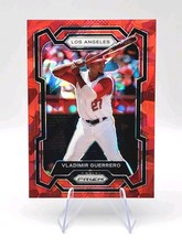 2024 Panini Prizm - Vladimir Guerrero #204 - Red Cracked Ice