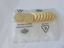 2020 1 Dollar Centenary of Qantas Uncirculated 10 Coin Bag