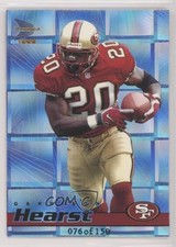 1999 Pacific Prism Holographic Mirror 76/150 Garrison Hearst #126 0rx8