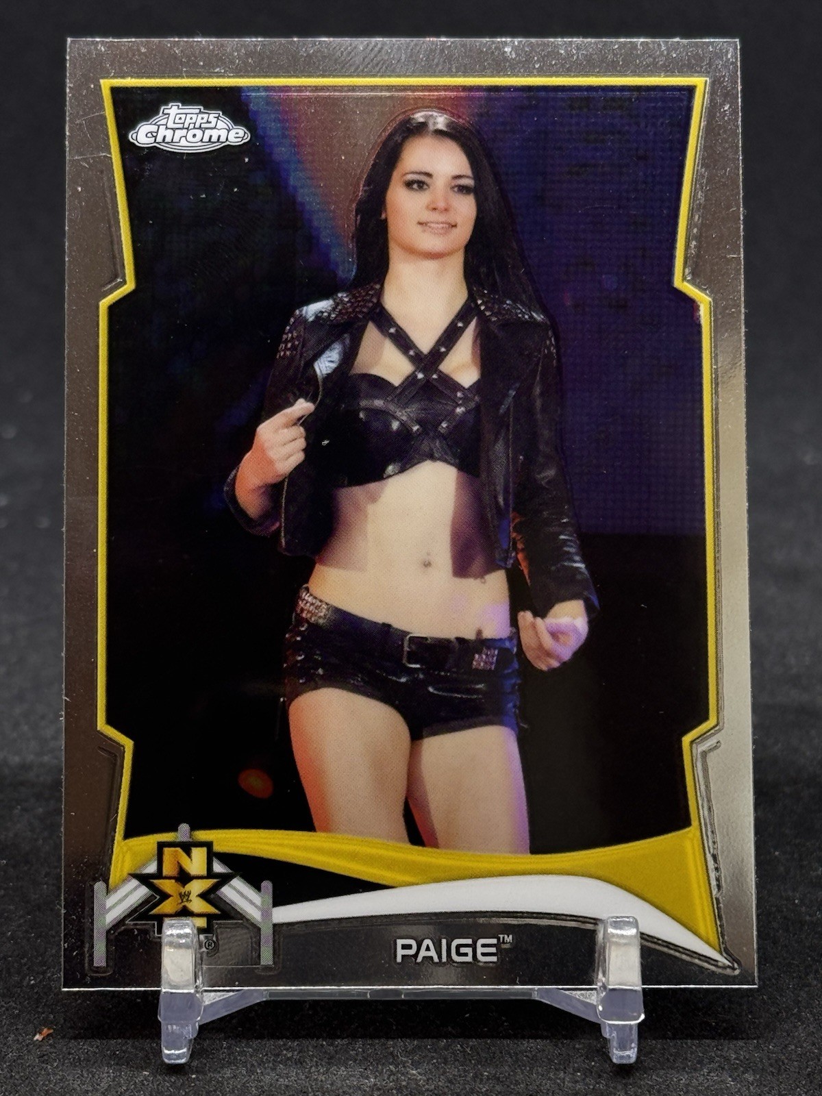 Paige #14 Wrestling Cards 2014 Topps Chrome WWE NXT Prospects trading card — raw and PSA graded price guide