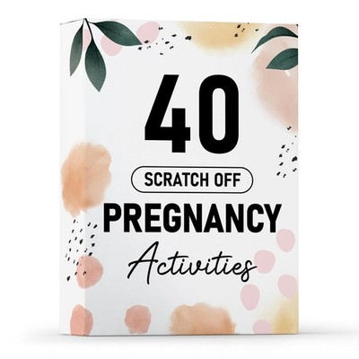 40 Scratch Off Pregnancy Activities Cards, A Great Gift for Expecting Moms, New