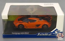 SOLIDO 1/43 Koenigsegg Jesko 2022 Orange Diecast Model Car