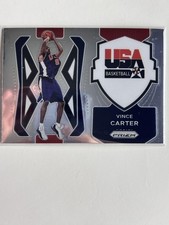 2021-22 Panini Prizm #6 Vince Carter USA Basketball Prizms Green Wave