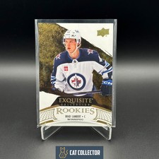 2024-25 UD Exquisite Collection BRAD LAMBERT #R-BL Rookies Gold RC /99