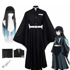 Anime Cosplay Muichiro Demon Slayer Costume Tokito Outfit