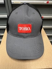 Toro Hat Grey / Black Westco Turf on Back