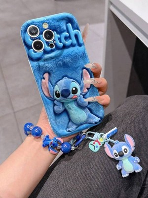 Lilo & Stitch 3D Phone Case with Removable Bracelet - Stylish, Durable Protectio