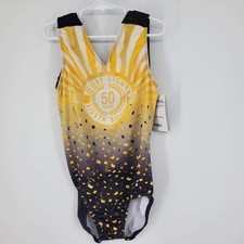GK Elite Desert Lights 50 Yrs Fiesta Bowl Gymnastics Leotard AM Adult Mediumu