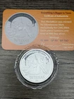 CMG Mint Everything Is Bigger In TEXAS 1 Troy Oz .999 Silver Art Round W/ COA