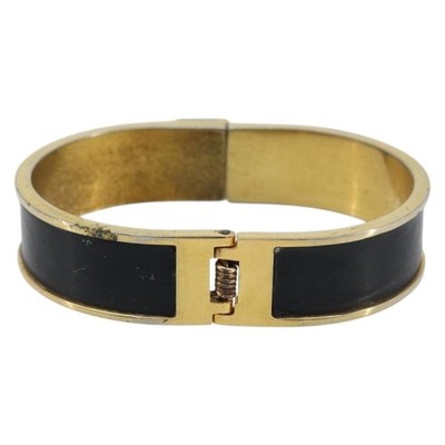 LOEWE Bangle Bracelet metal Black Auth bs33970 | eBay