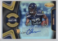 2016 Certified Signed and Mirror Gold 10/25 CJ Prosise #SC-CJ2 Auto 0c3