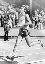 Old Large Photo Of American Athletics Running Champion Steve Prefontaine No 22