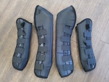 Black Fleece Lined Full Length Travel Boots Cob Size CAL 3030