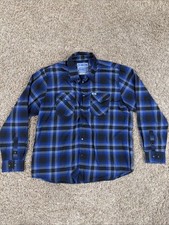 Dixxon Flannel Co East Form Function Mens Size Xl Blue Black Plaid Shirt Dixxon Flannel Co East Form Function Mens Size Xl Blue Black Plaid Shirt