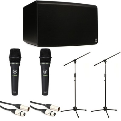 Mackie FreePlay LIVE Personal PA with Bluetooth Dual Mic Bundle