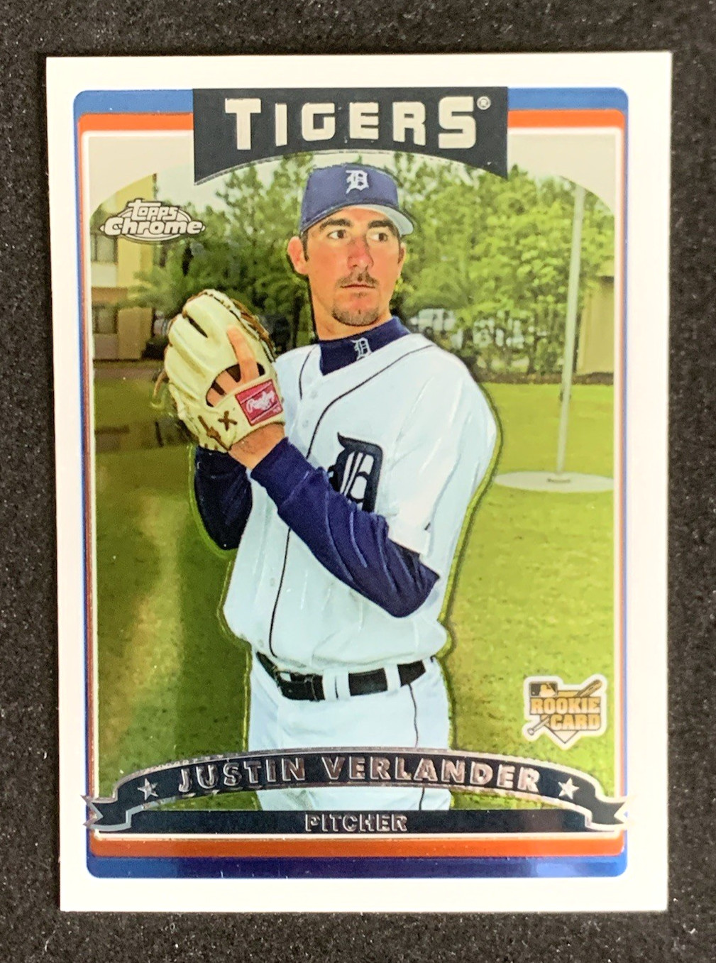 2006 Topps Chrome #309 Justin Verlander Rookie NM-MT